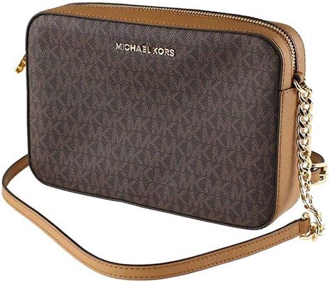 michael michael kors jet set large east west crossbody|Michael Kors large saffiano crossbody.